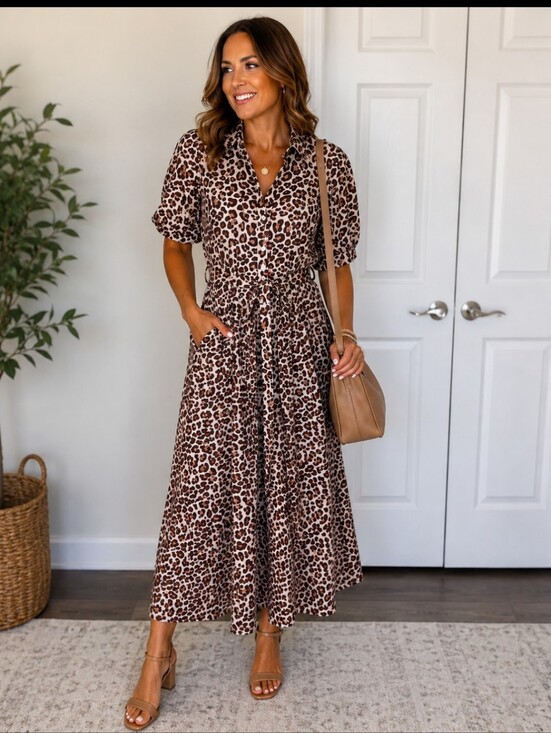 Boden Dresses & Skirts - Boden Alexa Maxi Shirt Belted Pocket Short Sleeved Dress NWOT